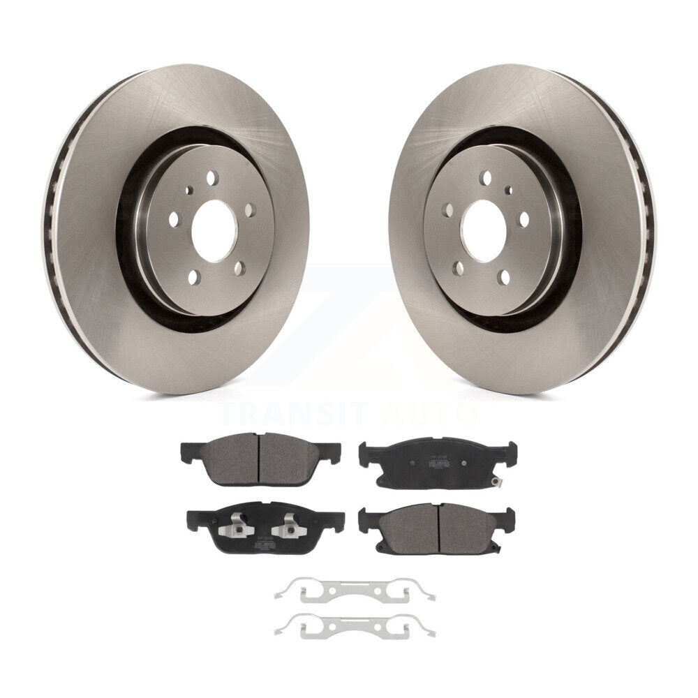 Standard Brake Kit For 2020 Lincoln Nautilus With Vented Rear Rotors K8F-104126 Transit Auto