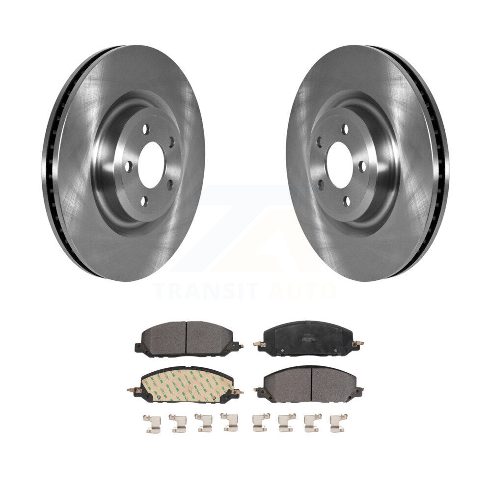 Standard Brake Kit For 2020 Lincoln Aviator With Performance Brakes and With 363mm Diameter Front Rotor K8F-103664 Transit Auto
