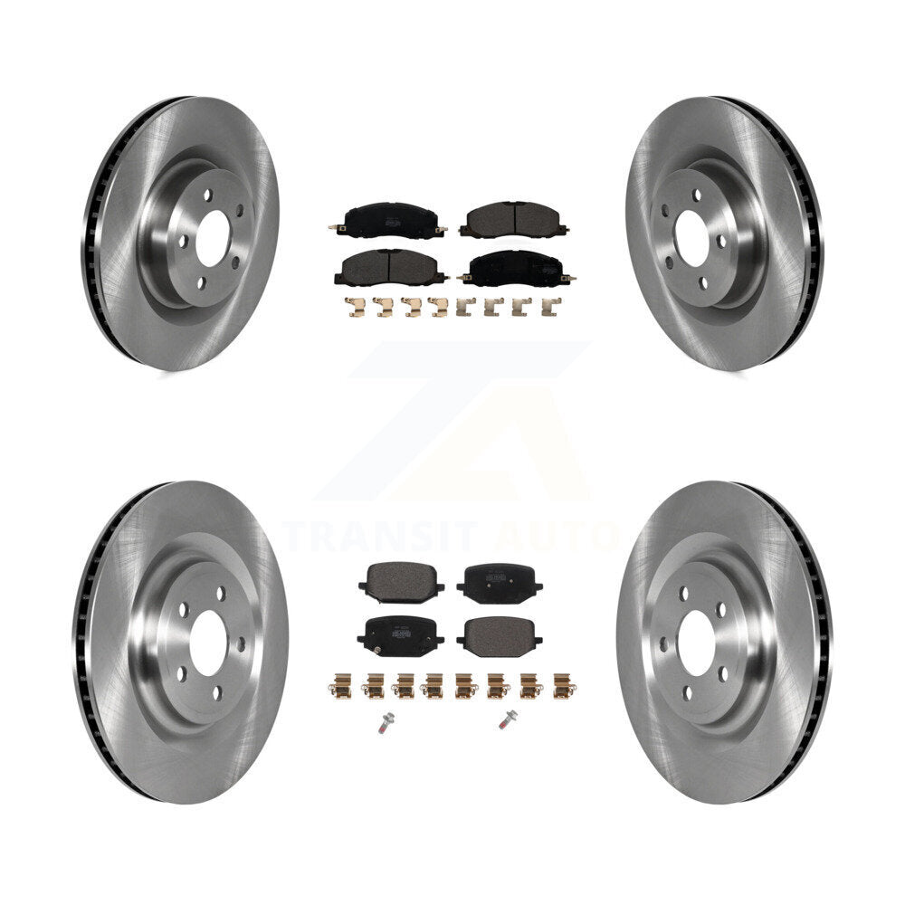 Standard Brake Kit For 2022 Lincoln Aviator With 345mm Diameter Front Rotor and With Standard Brakes K8F-103814 Transit Auto