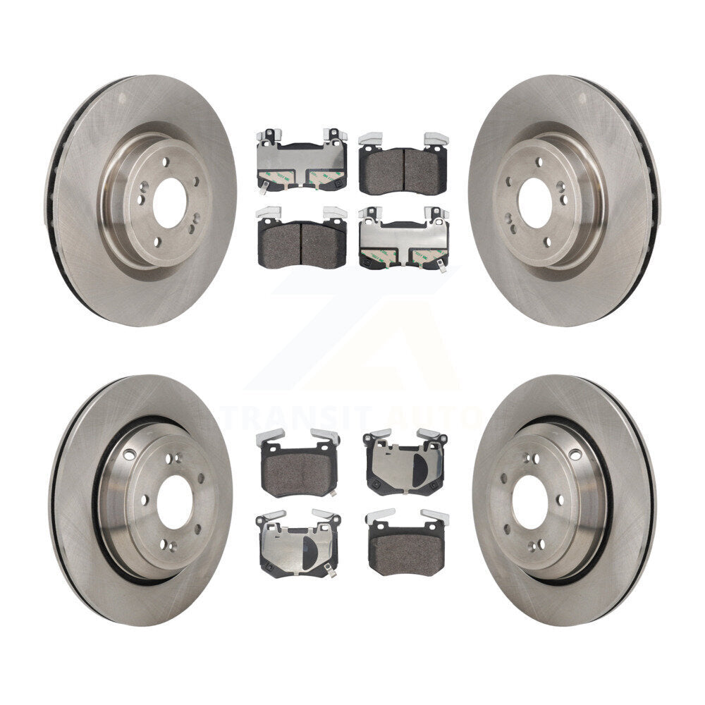 Standard Brake Kit For 2022 Genesis G70 3.3L. With 330mm Diameter Rear Rotor K8F-104148 Transit Auto