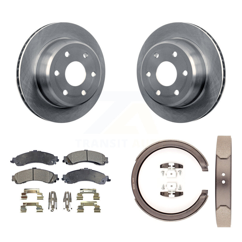 Standard Brake Kit For 2002 Chevrolet Avalanche 1500 With Dual Piston Caliper and With 330mm Diameter Rear Rotor K8F-100734 Transit Auto