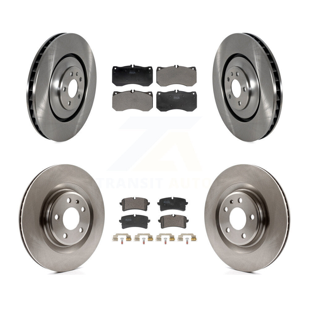 Standard Brake Kit For 2017 Audi A7 Quattro With Ceramic Composite Brakes and With 400mm Diameter Front Rotor K8F-105197 Transit Auto