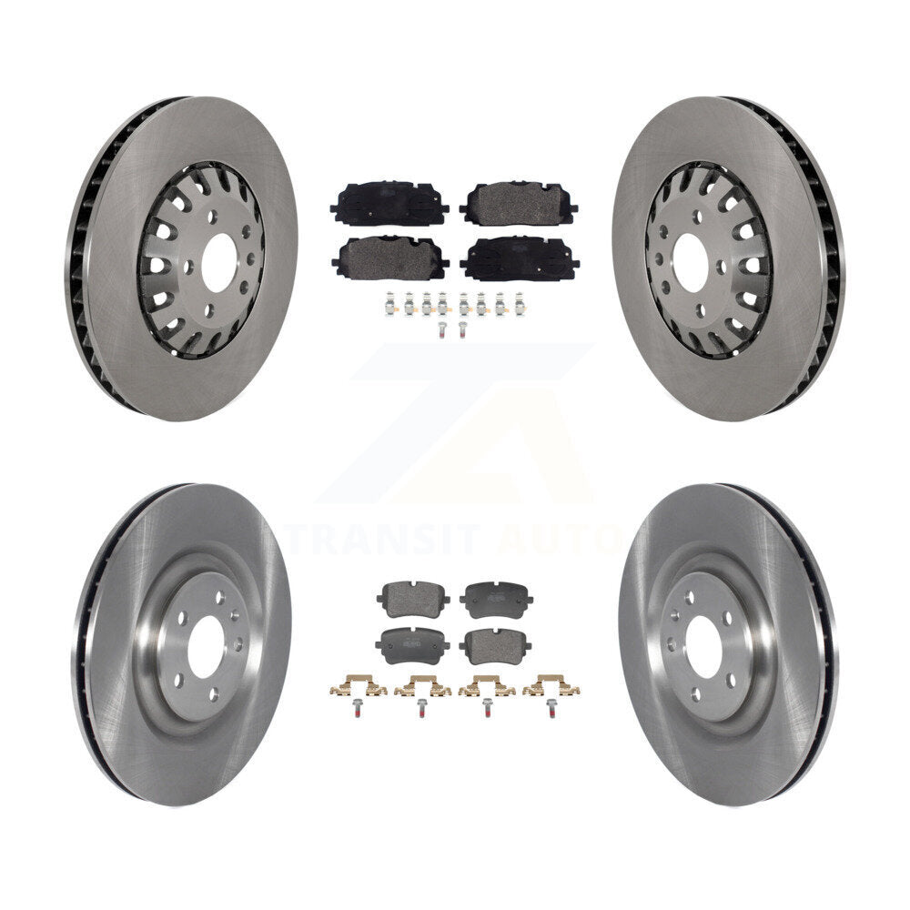 Standard Brake Kit For 2021 Audi A8 Quattro 3.0L and with MILD HYBRID EV-GAS (MHEV) engine. With 375mm Diameter Front Rotor K8F-105253 Transit Auto