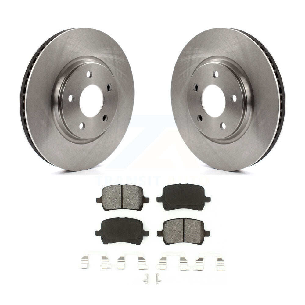 Standard Brake Kit For 2007 Pontiac G6 With 296mm Diameter Front Rotor K8S-100789 Transit Auto
