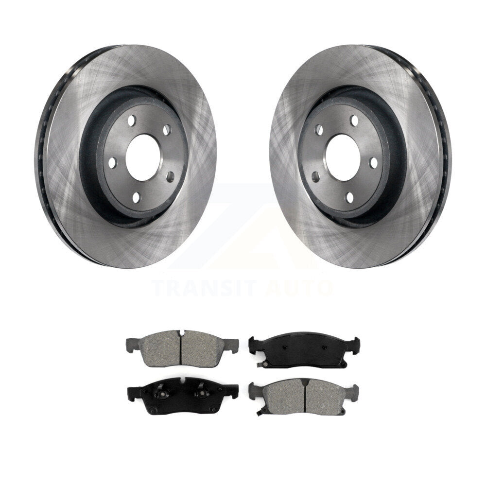 Standard Brake Kit For 2022 Jeep Grand Cherokee WK With Vented Rear Rotors K8S-101010 Transit Auto