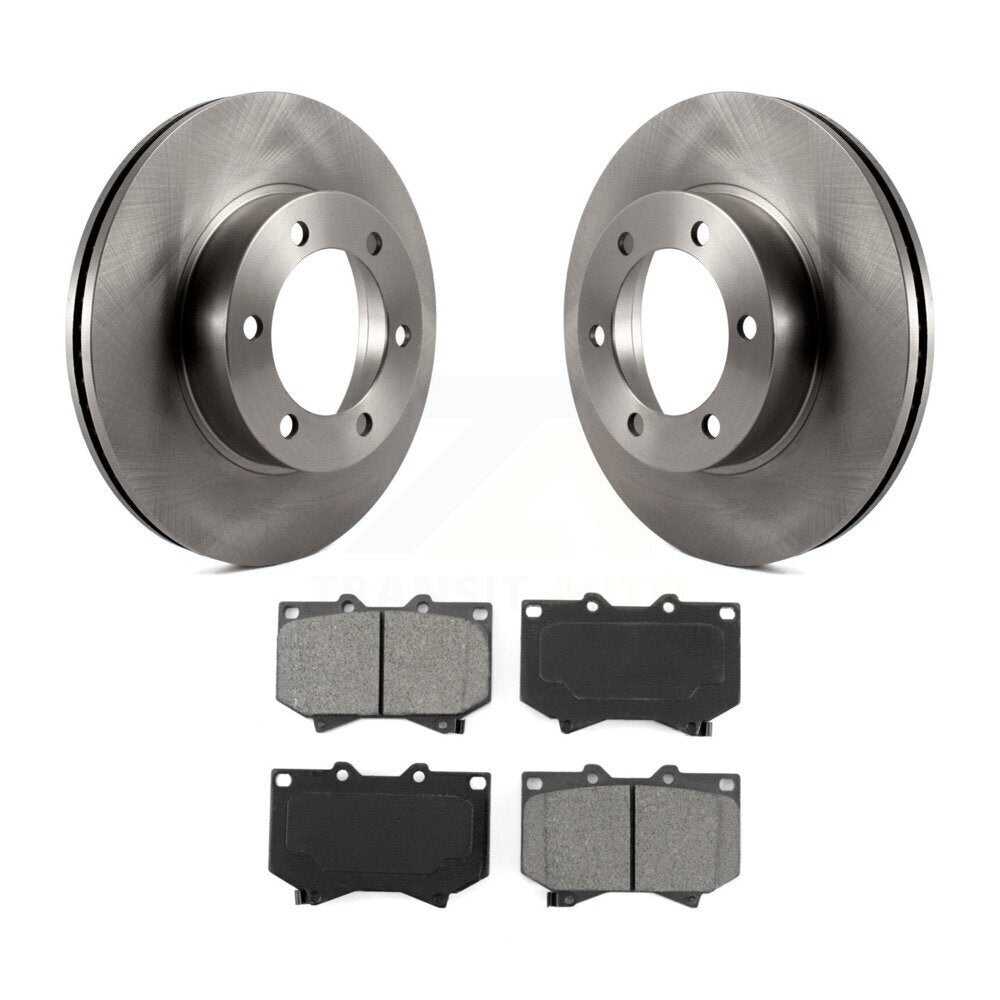 Standard Brake Kit For 2001 Toyota Sequoia 4.7" Pad Plate Length K8S-101131 Transit Auto