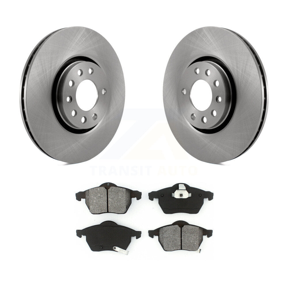 Standard Brake Kit For 2000 Saab 9-5 With 308mm Diameter Front Rotor K8S-101159 Transit Auto