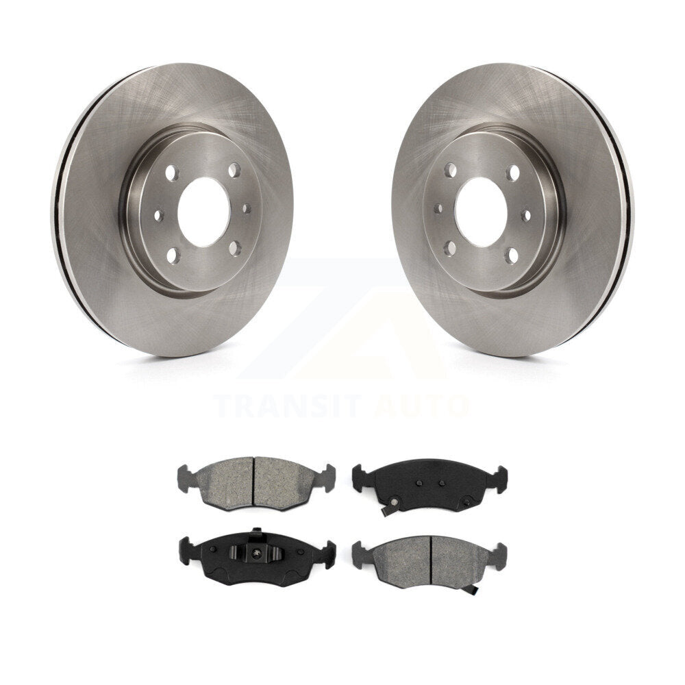 Standard Brake Kit For 2012 Fiat 500 Naturally Aspirated K8S-101467 Transit Auto