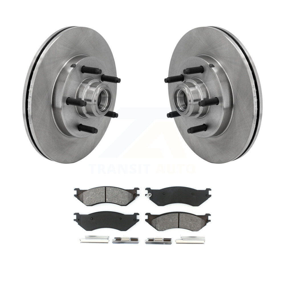 Standard Brake Kit For 1999 Ford F-150 RWD. With 5 Lug Wheels and With 14mm Wheel Lugs K8S-102288 Transit Auto