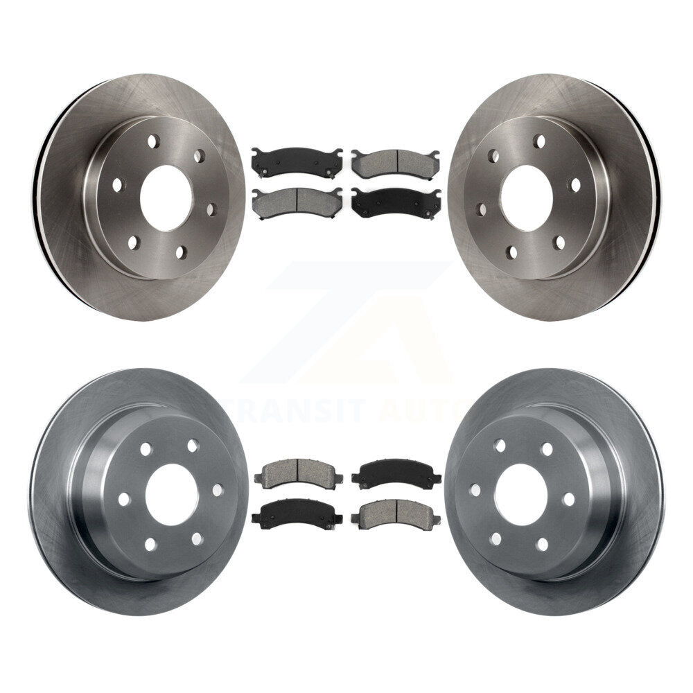 Standard Brake Kit For 2002 Chevrolet Avalanche 1500 With Single Piston Caliper and With 325mm Diameter Rear Rotor K8S-100762 Transit Auto