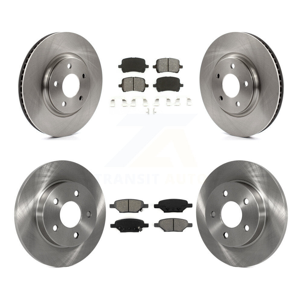 Standard Brake Kit For 2007 Pontiac G6 With 296mm Diameter Front Rotor K8S-100789 Transit Auto