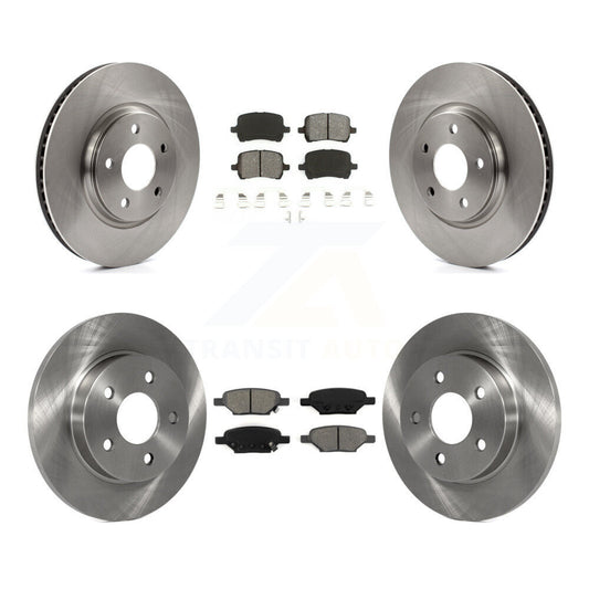 Standard Brake Kit For 2004 Chevrolet Malibu Disc rear brakes. With 296mm Diameter Front Rotor K8S-100789 Transit Auto