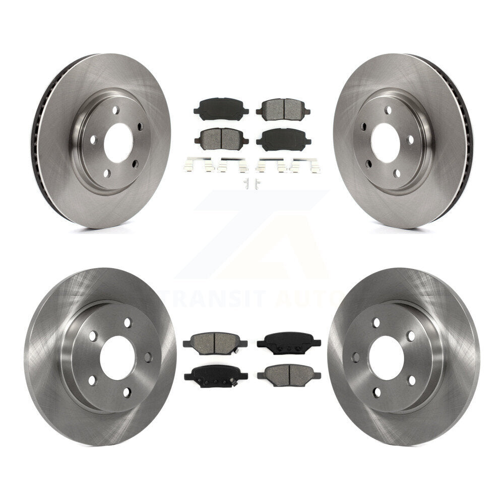Standard Brake Kit For 2010 Pontiac G5 With Rear Disc Brakes K8S-100790 Transit Auto