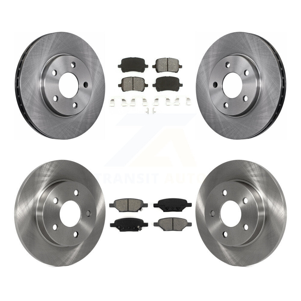 Standard Brake Kit For 2006 Pontiac G6 With 276mm Diameter Front Rotor K8S-100794 Transit Auto