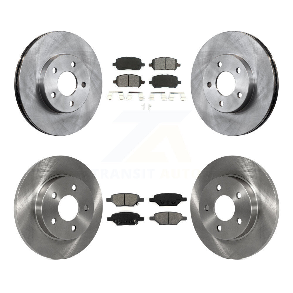 Standard Brake Kit For 2009 Pontiac G5 With Rear Drum Brakes and With 5 Lug Wheels K8S-100818 Transit Auto