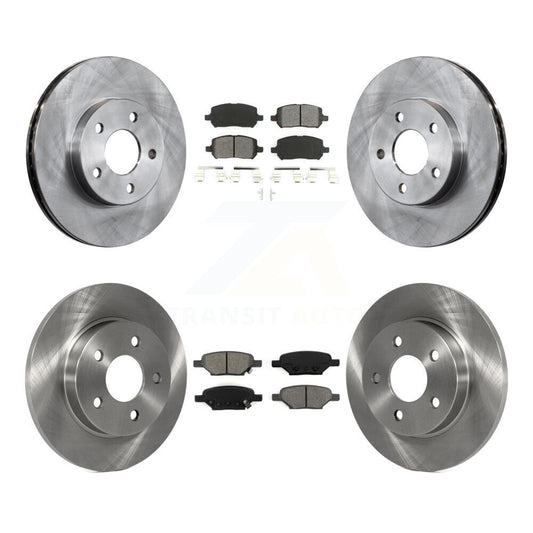 Standard Brake Kit For 2009 Pontiac G5 With Rear Drum Brakes and With 5 Lug Wheels K8S-100818 Transit Auto