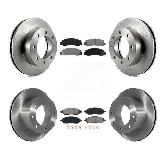 Standard Brake Kit For 2005 Ford F-250 Super Duty XL/XLT/King Ranch/Lariat and with 4WD. With Single Rear Wheels K8S-100894 Transit Auto