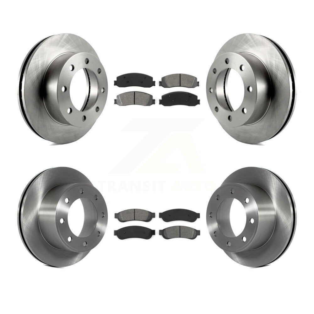 Standard Brake Kit For 2010 Ford F-350 Super Duty 4WD. With Single Rear Wheels K8S-100897 Transit Auto