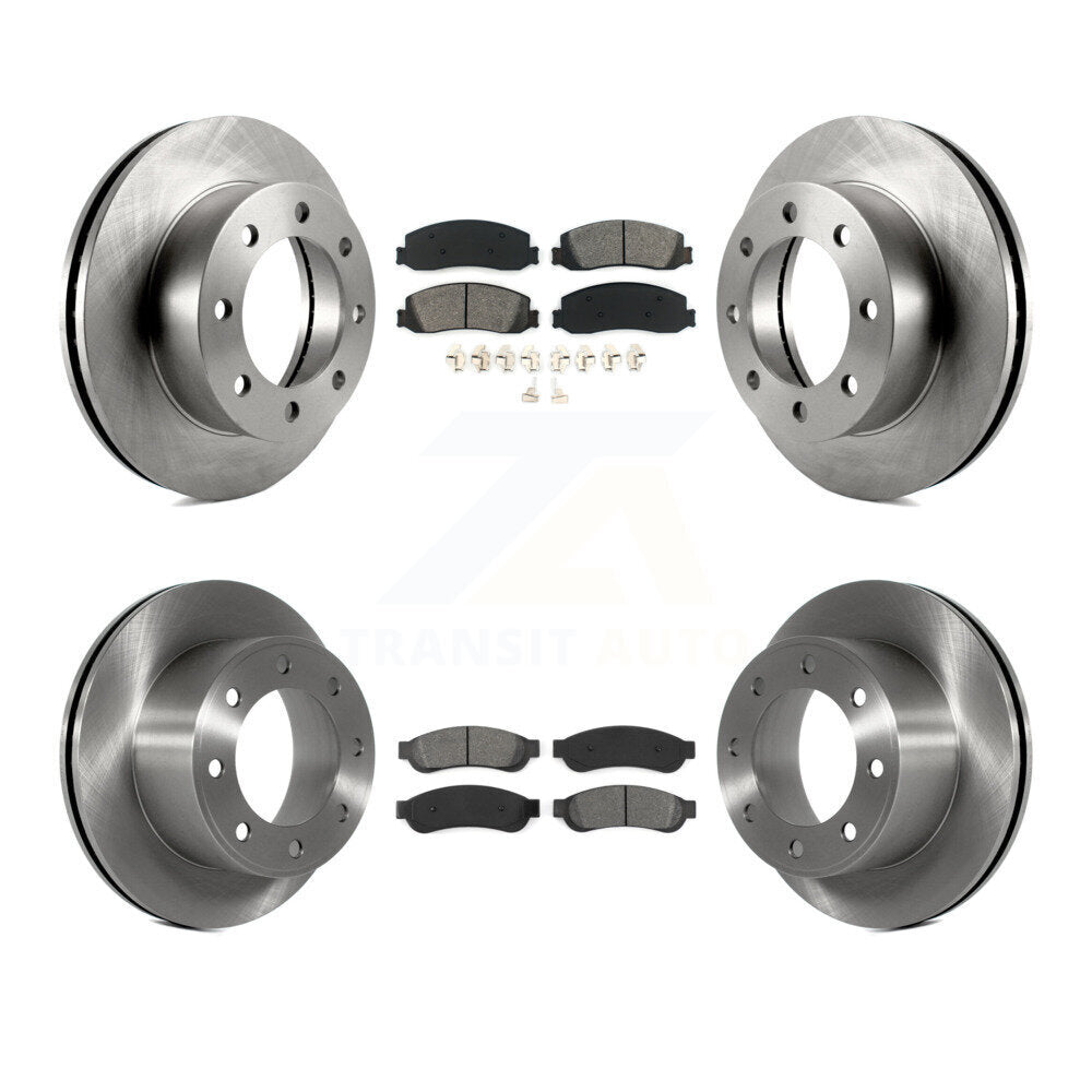 Standard Brake Kit For 2012 Ford F-250 Super Duty 4WD. With Single Rear Wheels K8S-100898 Transit Auto