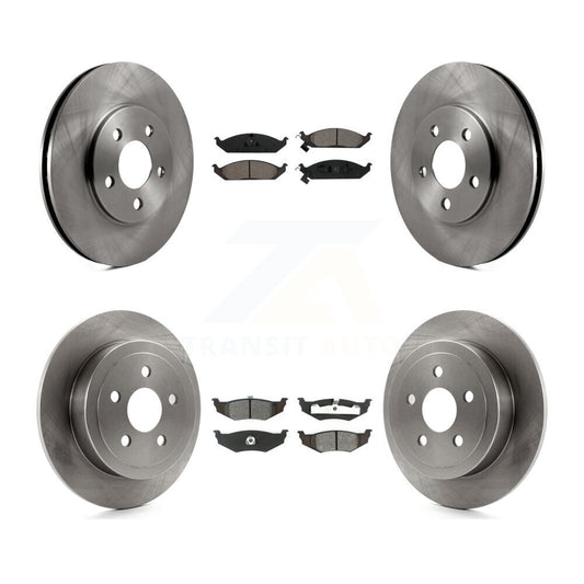 Standard Brake Kit For 1995 Chrysler Cirrus Disc rear brakes. With 14" Factory Wheels K8S-100955 Transit Auto