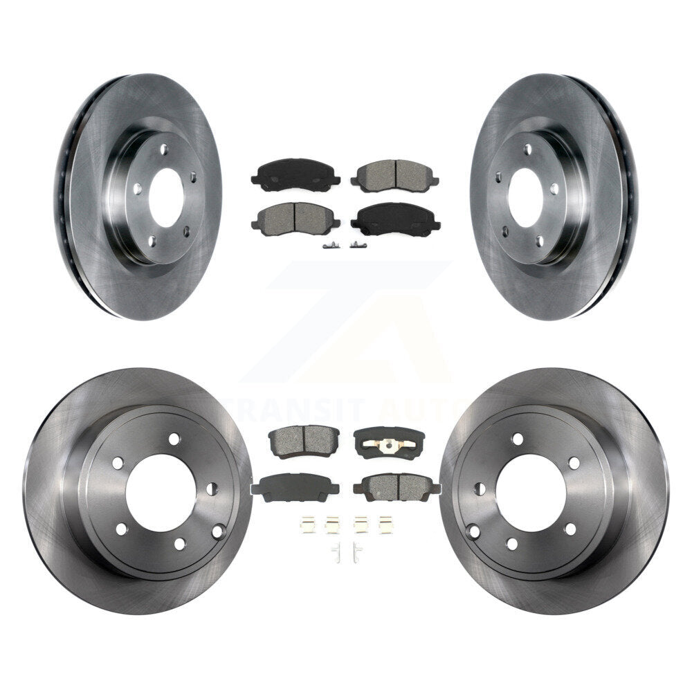 Standard Brake Kit For 2007 Dodge Caliber With 294mm Diameter Front Rotor K8S-100996 Transit Auto