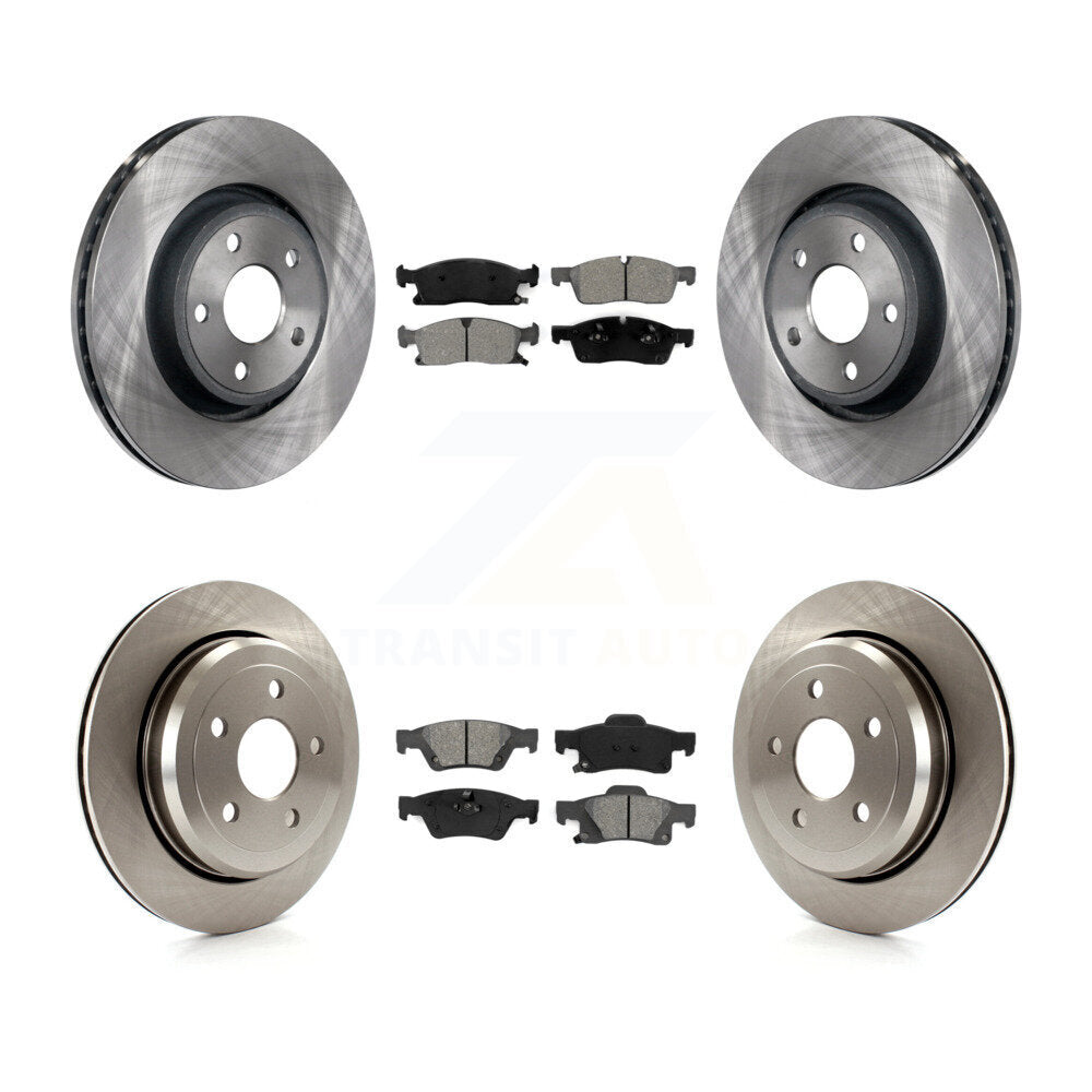 Standard Brake Kit For 2022 Jeep Grand Cherokee WK With Vented Rear Rotors K8S-101010 Transit Auto