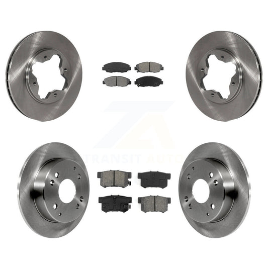Standard Brake Kit For 1991 Honda Accord Sedan and with Disc rear brakes. With Akebono Calipers K8S-101030 Transit Auto