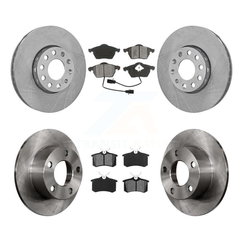 Standard Brake Kit For 2000 Audi A6 With 288mm Diameter Front Rotor and With 312mm Diameter Front Rotor K8S-101058 Transit Auto