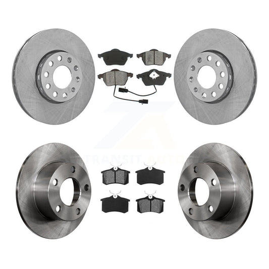 Standard Brake Kit For 2000 Audi A6 With 288mm Diameter Front Rotor and With 312mm Diameter Front Rotor K8S-101058 Transit Auto