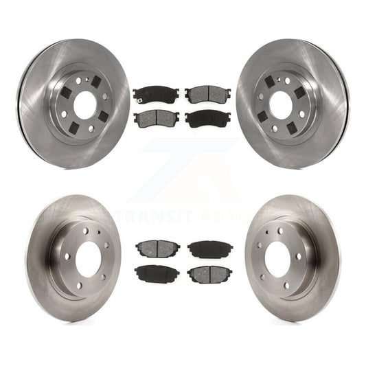 Standard Brake Kit For 2001 Mazda Protege 2.0L and with Disc rear brakes. With 4 Lug Wheels K8S-101127 Transit Auto