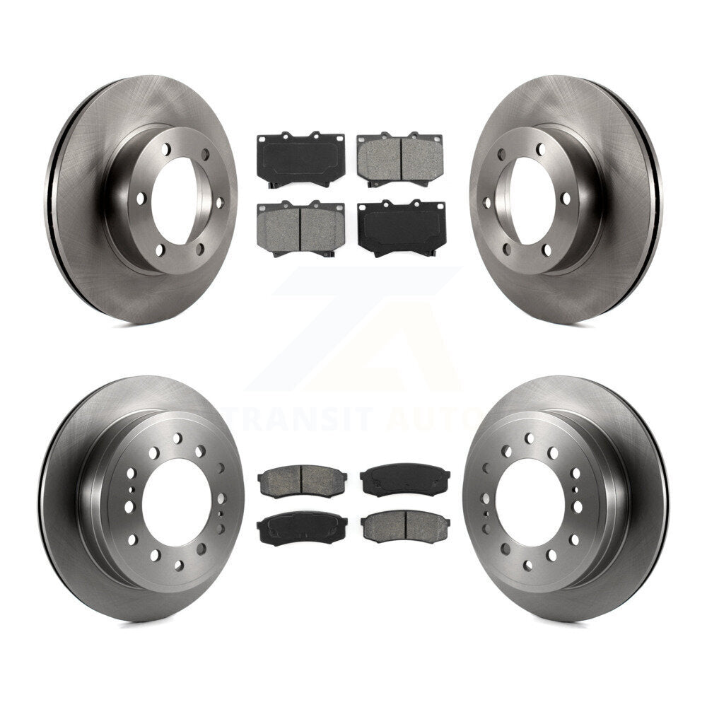 Standard Brake Kit For 2001 Toyota Sequoia 4.7" Pad Plate Length K8S-101131 Transit Auto