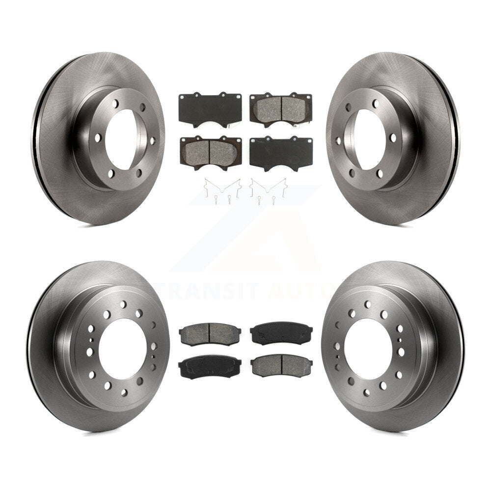 Standard Brake Kit For 2001 Toyota Sequoia 5.3" Pad Plate Length K8S-101132 Transit Auto