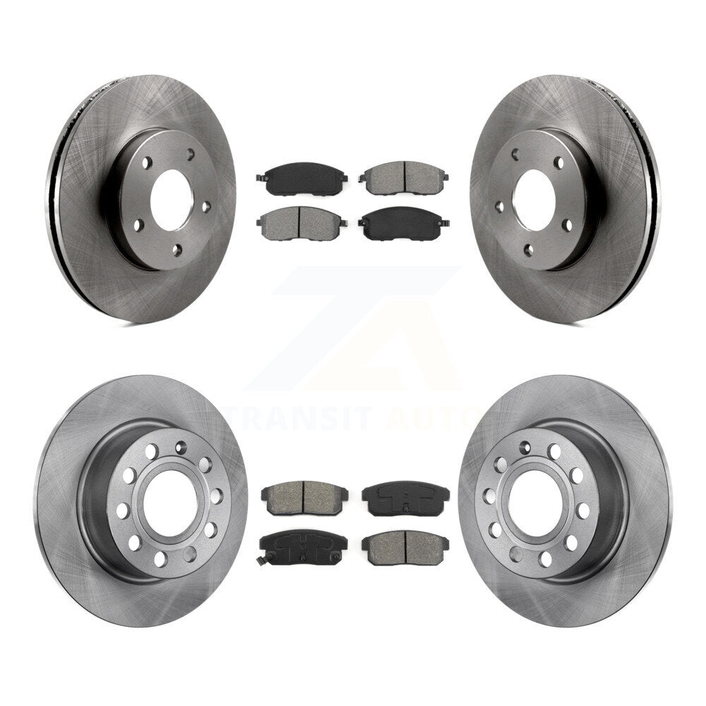 Standard Brake Kit For 2000 Nissan Maxima From 10/00 K8S-101137 Transit Auto