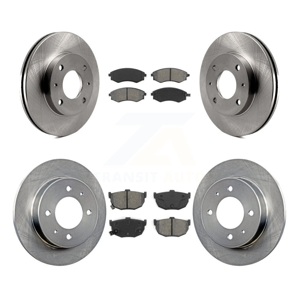 Standard Brake Kit For 2000 Hyundai Tiburon K8S-101138 Transit Auto