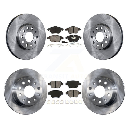 Standard Brake Kit For 2017 Volkswagen Jetta 1.8L/1.4L. With 272mm Diameter Rear Rotor K8S-101300 Transit Auto