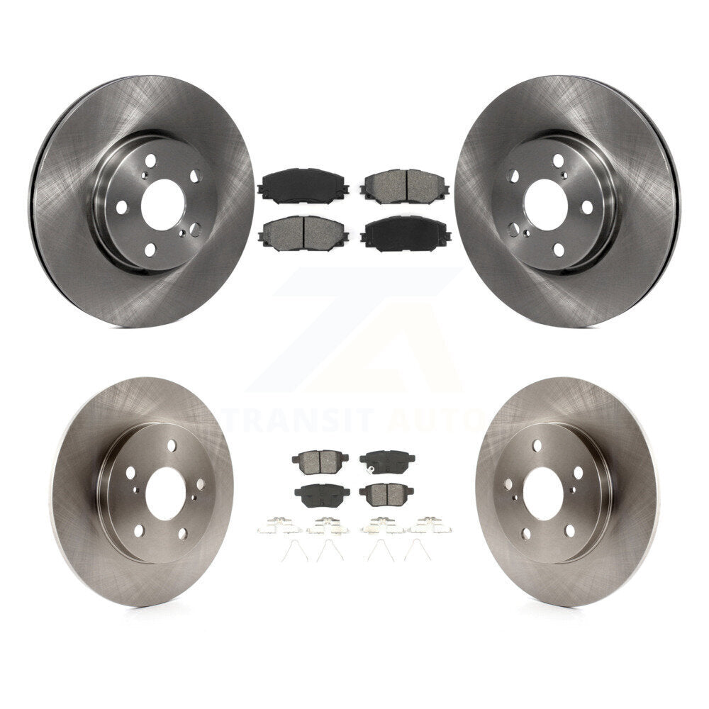 Standard Brake Kit For 2014 Toyota Matrix With 279mm Diameter Rear Rotor K8S-101385 Transit Auto