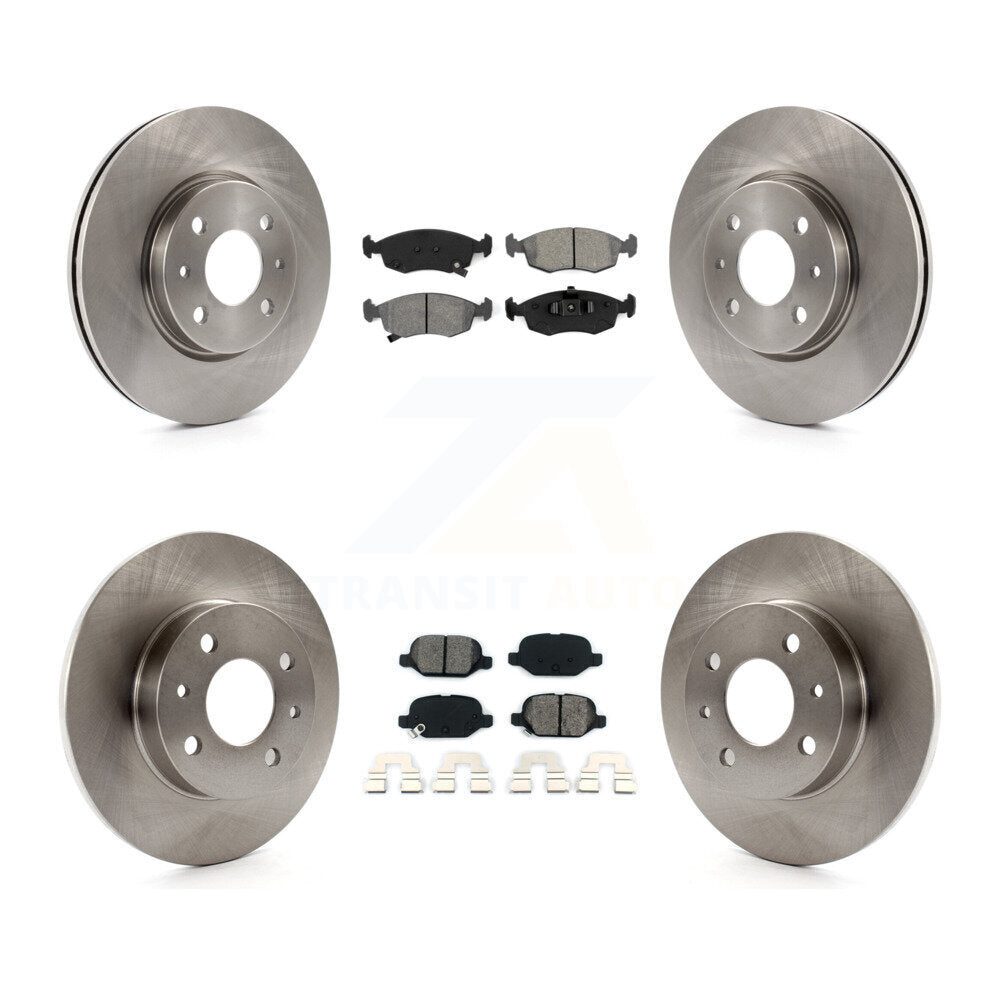 Standard Brake Kit For 2012 Fiat 500 Naturally Aspirated K8S-101467 Transit Auto
