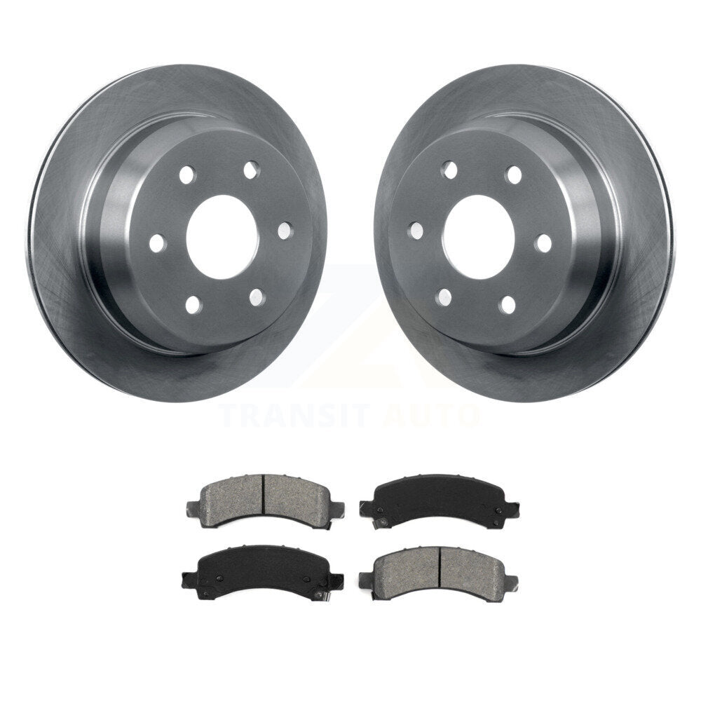 Standard Brake Kit For 2002 Chevrolet Avalanche 1500 With Single Piston Caliper and With 325mm Diameter Rear Rotor K8S-100762 Transit Auto