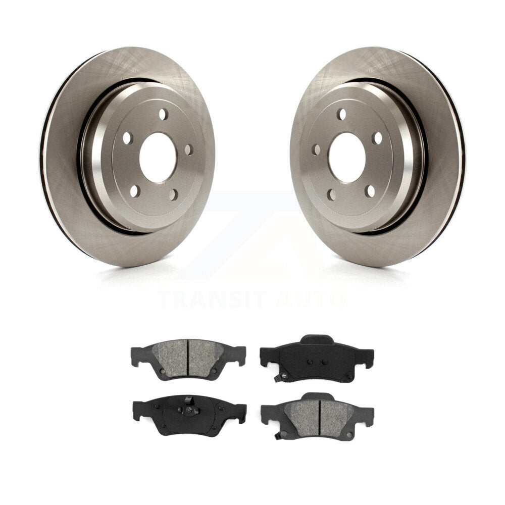 Standard Brake Kit For 2022 Jeep Grand Cherokee WK With Vented Rear Rotors K8S-101010 Transit Auto