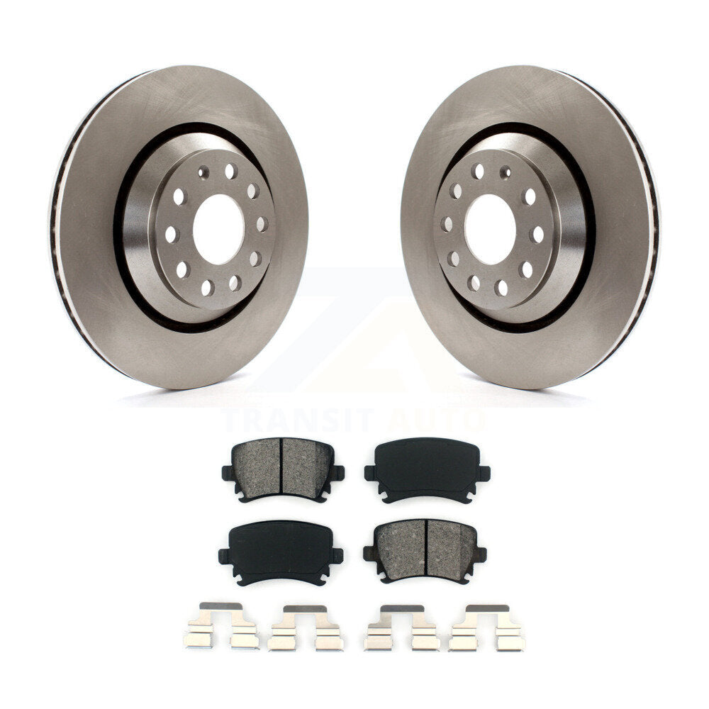 Standard Brake Kit For 2021 Volkswagen GTI Performance Package and w/ Electric Parking Brake, or Performance Package and w/o Electric Parking Brake K8A-103318 Transit Auto