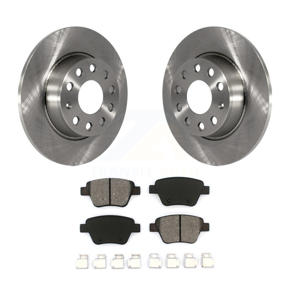 Standard Brake Kit For 2013 Volkswagen Beetle 2.5L. With 272mm Diameter Rear Rotor K8S-101299 Transit Auto