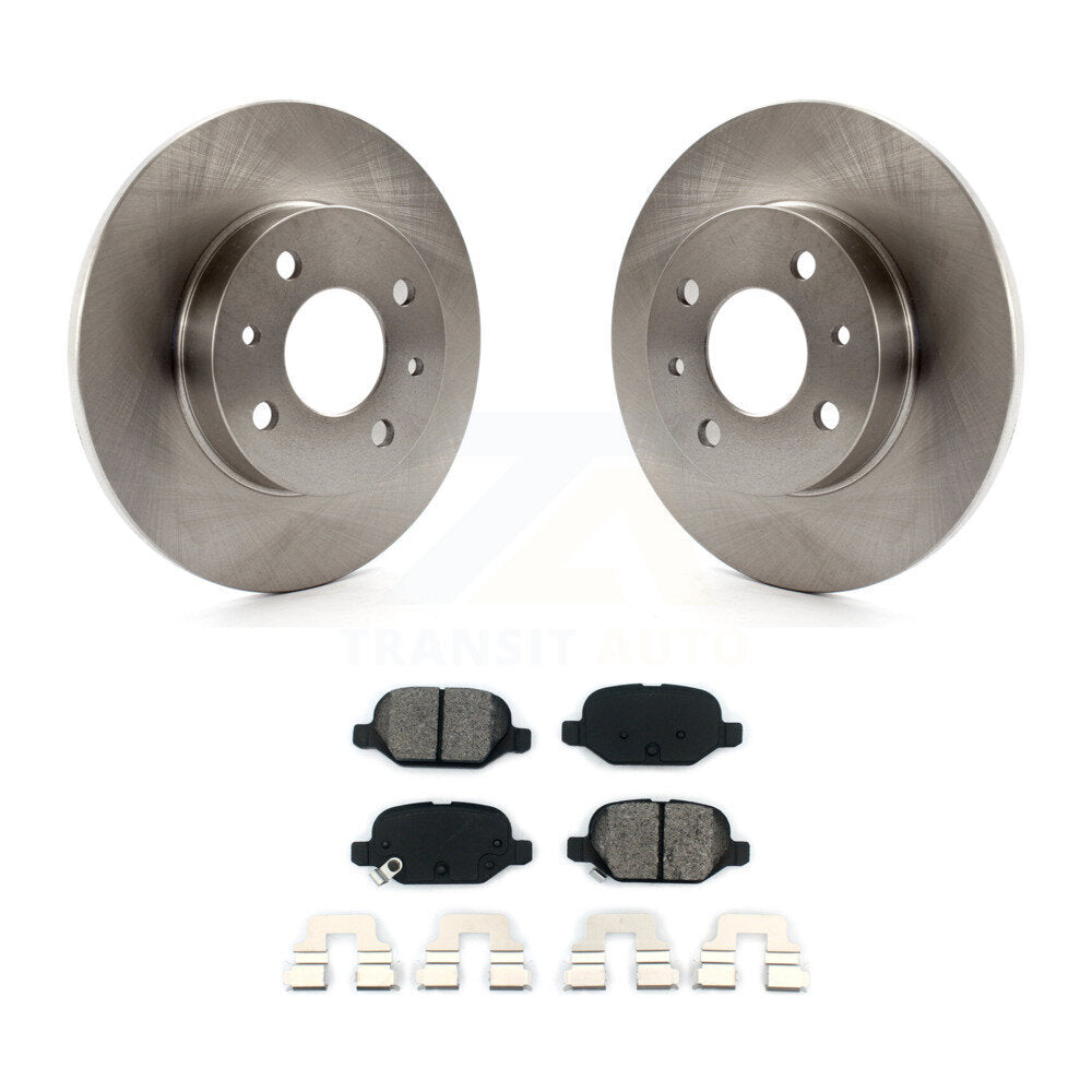 Standard Brake Kit For 2012 Fiat 500 Naturally Aspirated K8S-101467 Transit Auto