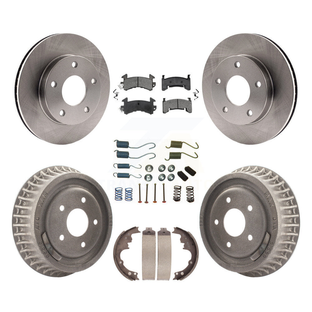 Standard Brake Kit For 1997 GMC Sonoma 4WD and with Drum rear brakes K8S-101987 Transit Auto
