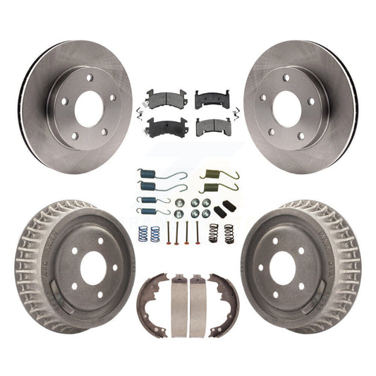 Standard Brake Kit For 1997 GMC Sonoma 4WD and with Drum rear brakes K8S-101987 Transit Auto