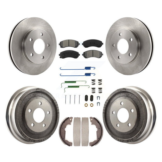 Standard Brake Kit For 2003 Pontiac Aztek FWD and with Drum rear brakes K8S-102006 Transit Auto