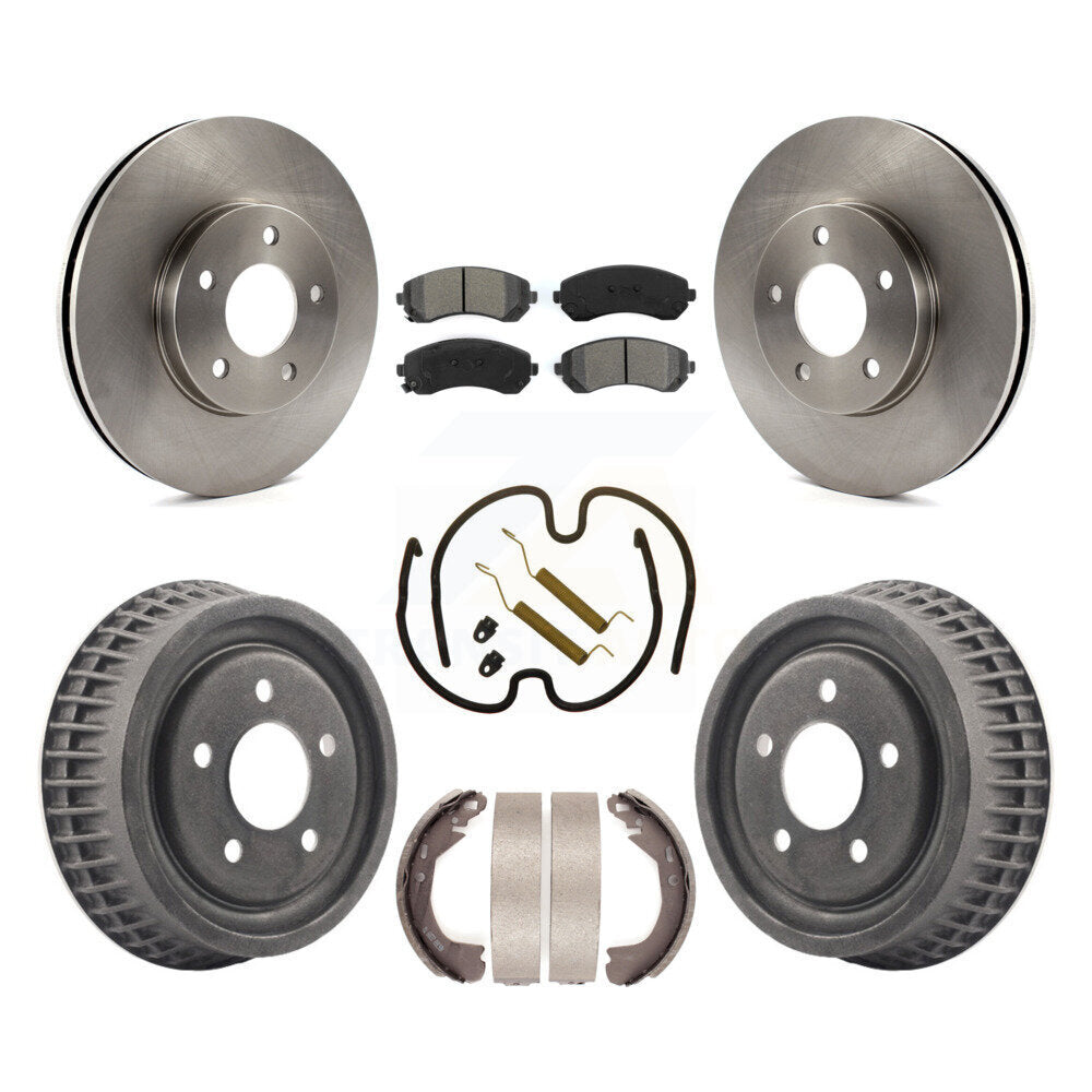 Standard Brake Kit For 2002 Chevrolet Venture AWD and with Drum rear brakes K8S-102007 Transit Auto