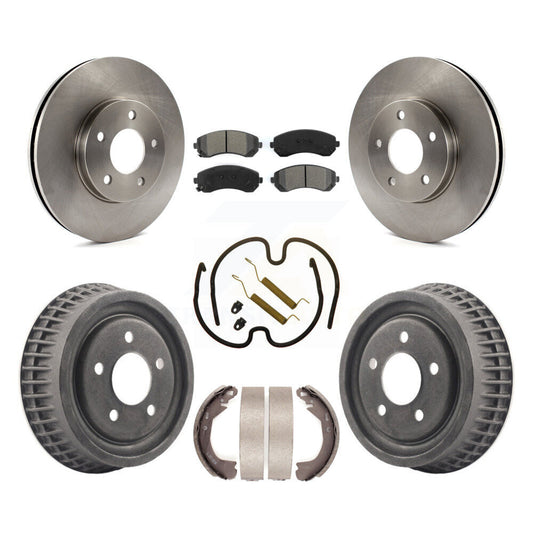 Standard Brake Kit For 2003 Pontiac Montana AWD and with Drum rear brakes K8S-102007 Transit Auto
