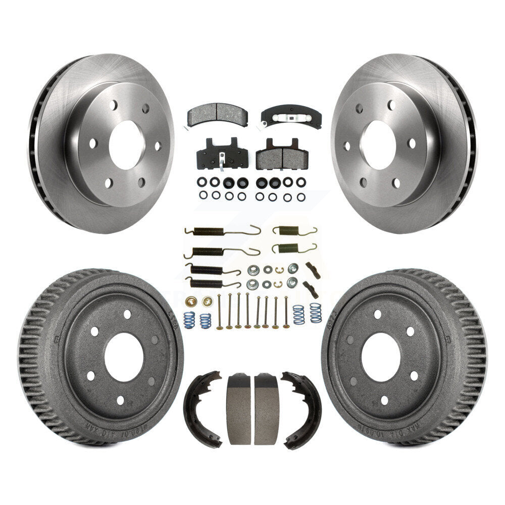 Standard Brake Kit For 1997 GMC Yukon 2 doors and with 4WD and GAS engine. With 11" Diameter Drum K8S-102023 Transit Auto
