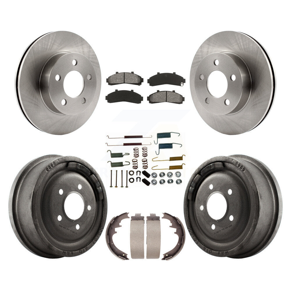 Standard Brake Kit For 1999 Mazda B3000 4WD. With 10" Diameter Drum K8S-102032 Transit Auto