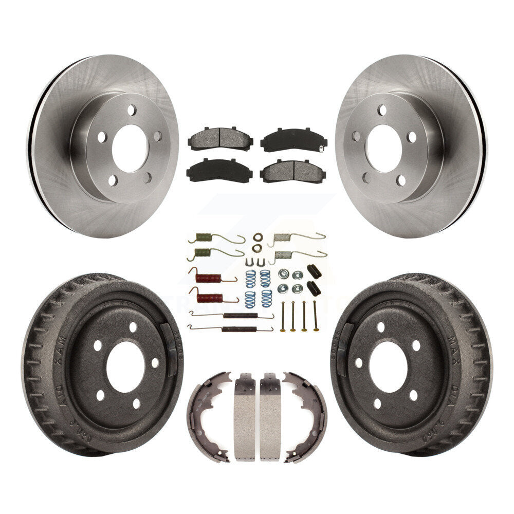 Standard Brake Kit For 1999 Mazda B3000 4WD. With 9" Diameter Drum K8S-102033 Transit Auto